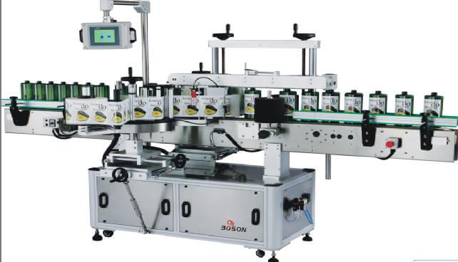 Double Side Adhesive Labeling Machine For Glass Bottle