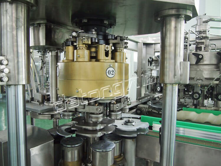 Aluminum Can Filling Machine For Carbonated Drinks