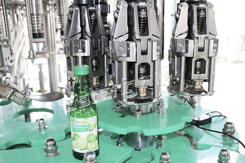 Glass Bottle Lemon Juice Filling Machine