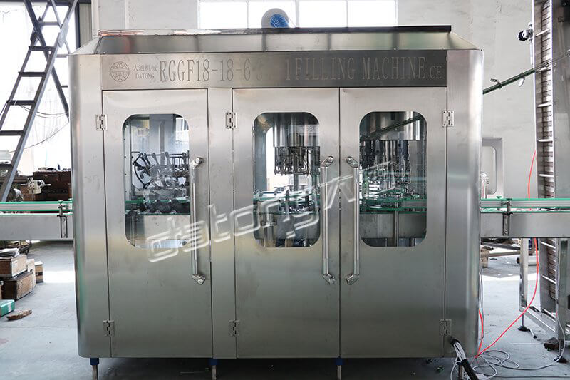 Glass Bottle Lemon Juice Filling Machine