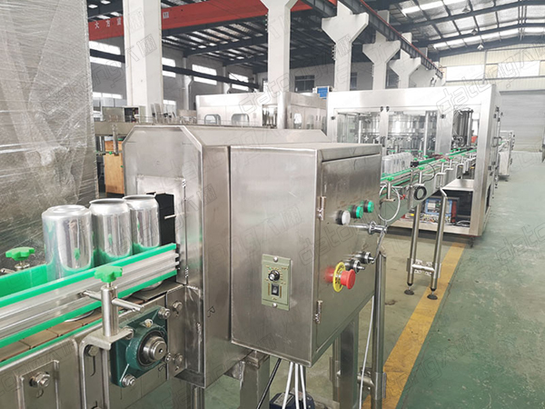 Aluminum Beverage Cans Beer Making Canning Machine Production Machine washing part 