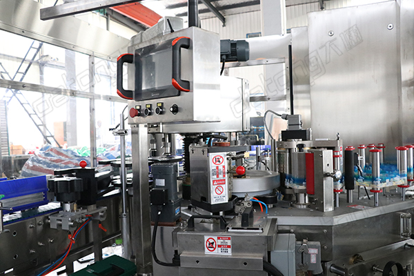 opp hot melt glue labeling machine