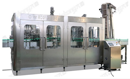 glass bottle filling machine