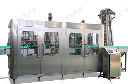 glass bottle filling machine