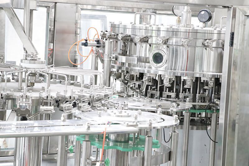 Automatic Carbonated Beverage Bottle Washing Filling Capping Machine