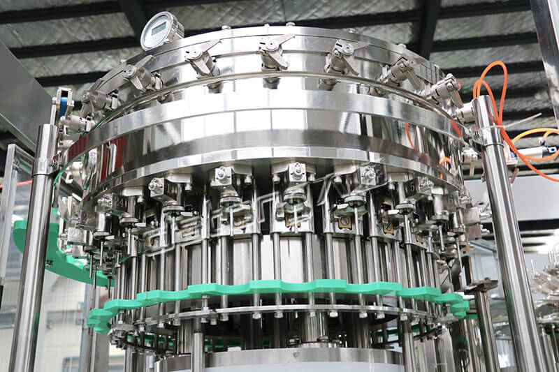 Automatic Carbonated Beverage Bottle Washing Filling Capping Machine