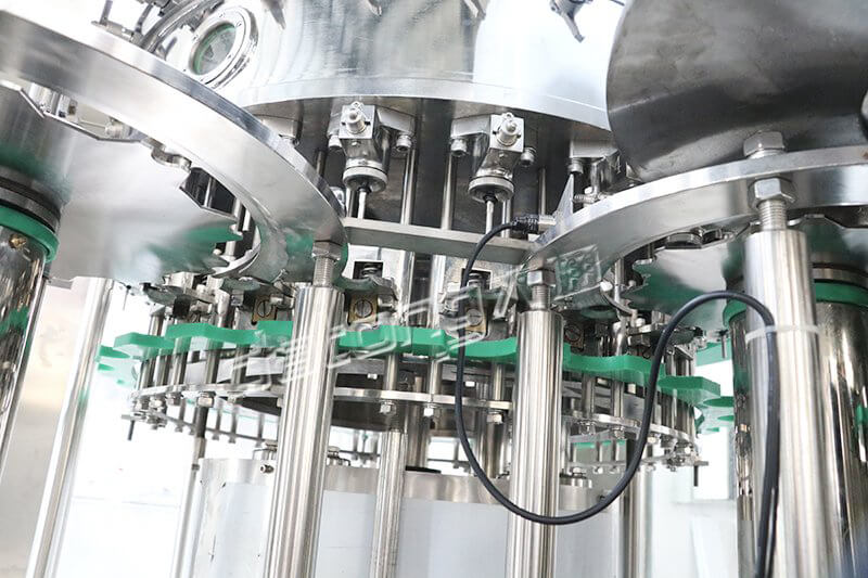 Automatic Carbonated Beverage Bottle Washing Filling Capping Machine