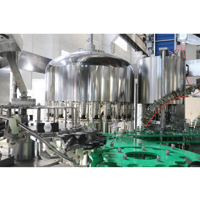 24-24-8 Glass Bottle Juice Filling Machine Of Factory Price