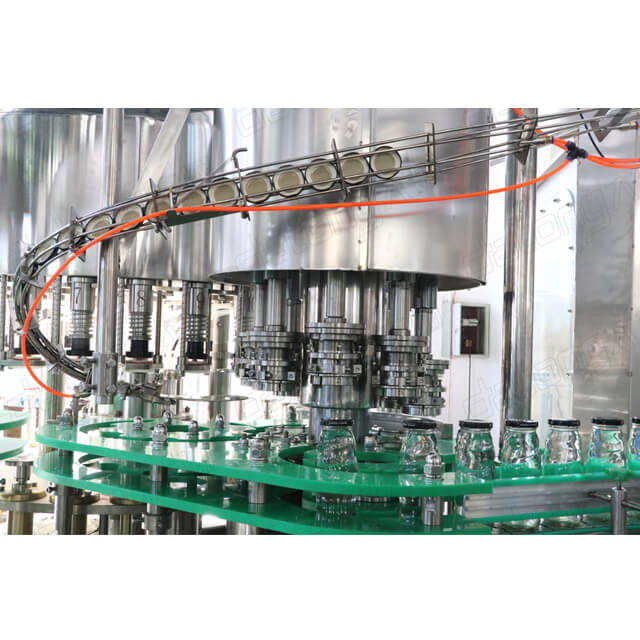 24-24-8 Glass Bottle Juice Filling Machine Of Factory Price