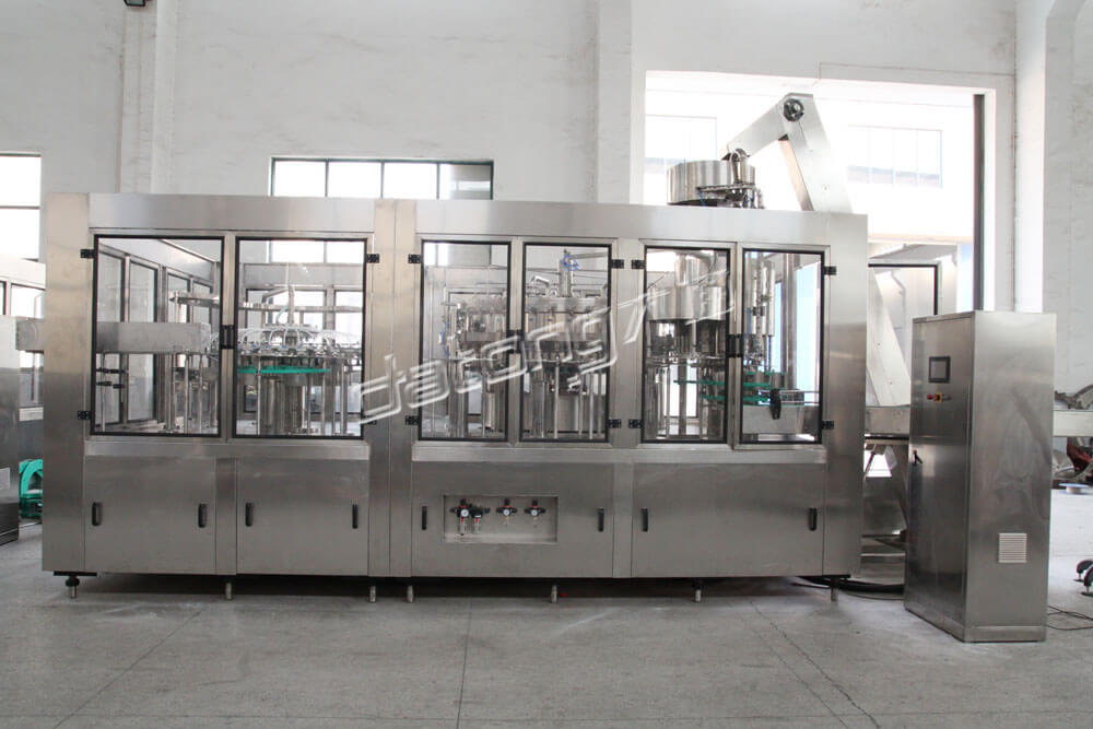 PET Bottle Carbonated Drink Filling Machine From Plant