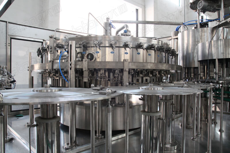 PET Bottle Carbonated Drink Filling Machine From Plant