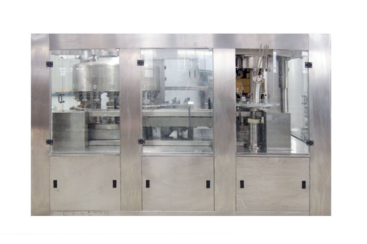 2500-5000BPH Juice Cans Bottle Filling Sealing Machine