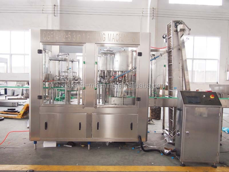 3000BPH 14-12-5 Bottle Mineral Water Filling Machine