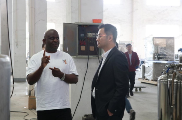 Malawi Customer Visits Our Factory for Cooperation Talks