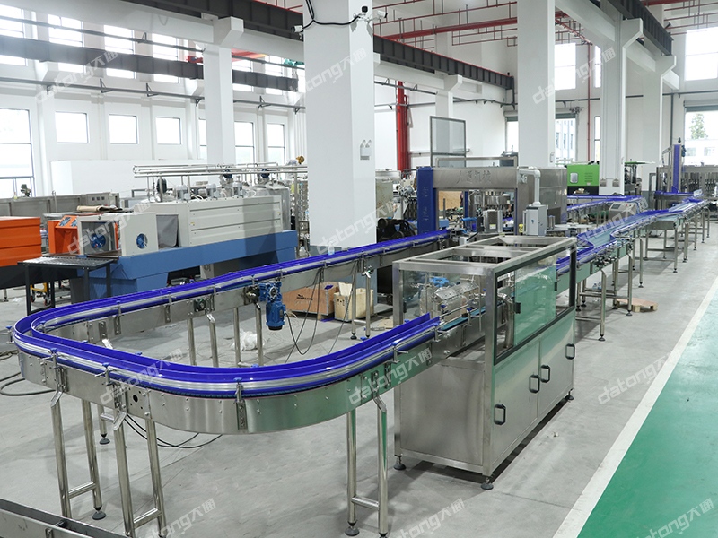 Beverage filling line-Palestine PET bottled water production line and 5-gallon water line