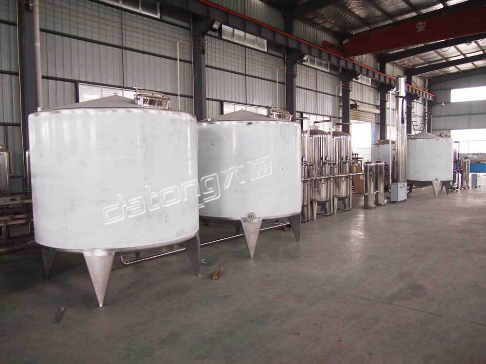 Water Treatment System For Mineral Water Producing Machine