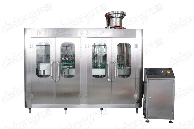 Glass Bottle Carbonated Soft Drink Filling Machine Line