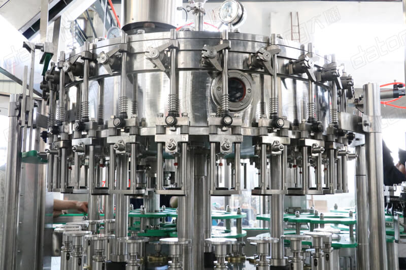 Glass Bottle Carbonated Soft Drink Filling Machine Line