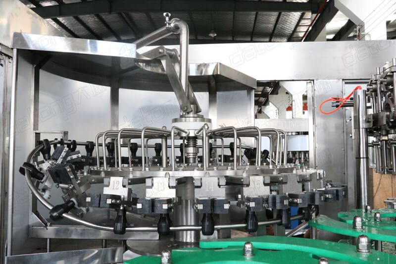 Glass Bottle Carbonated Soft Drink Filling Machine Line