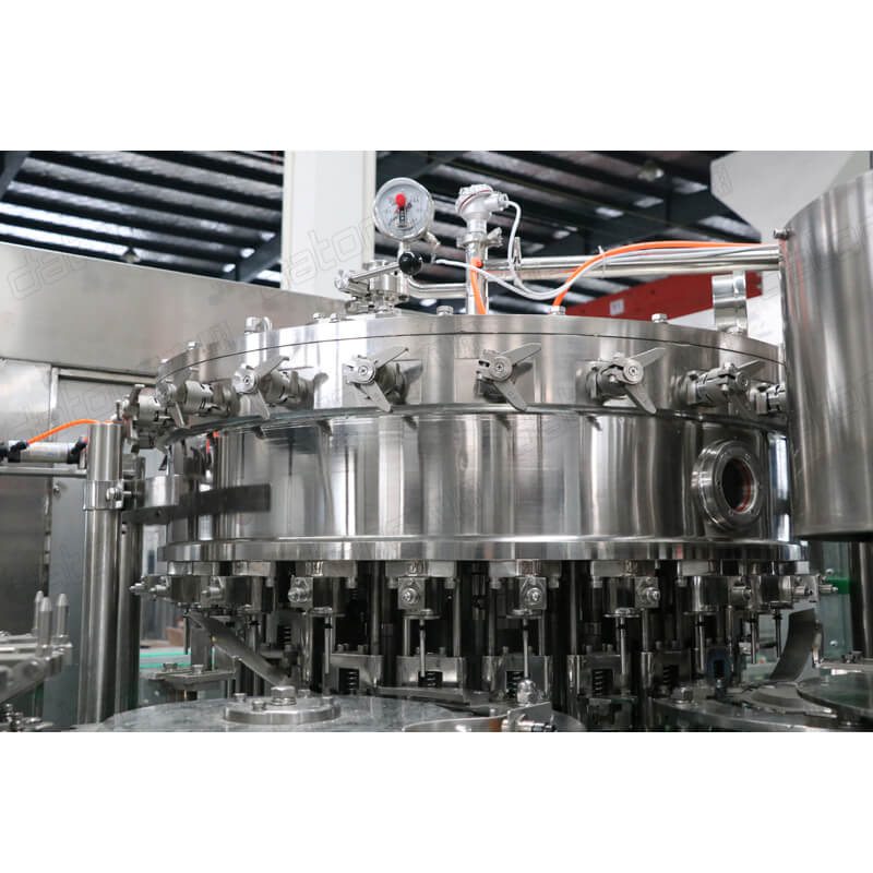 DCGF24-24-8 Carbonated Drinks Filling Machine Of Plastic Bottle