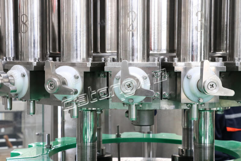 4-in-1 Glass Bottle Juice Filling Machine Production Line