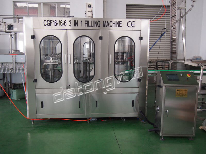 4000BPH 16-16-6 Bottle Pure Water Bottling Machine