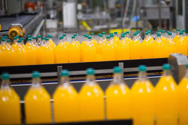 orange juice line beverage production